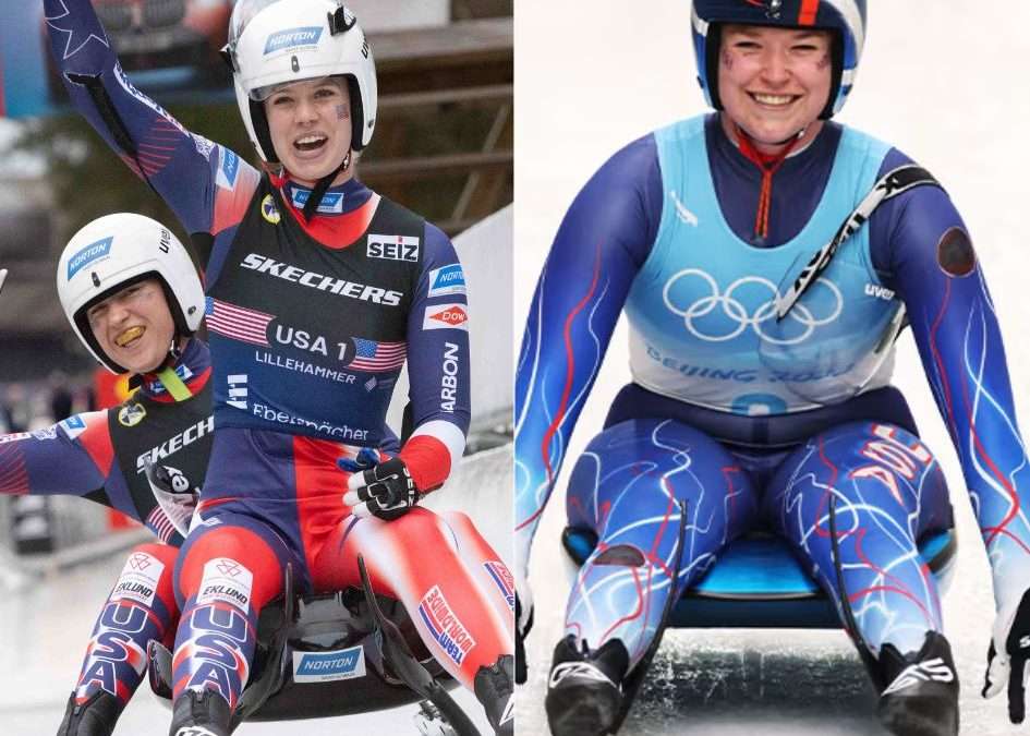 Olympic Luge with Ashley Farquharson, Chevonne Forgan and Sophia Kirkby